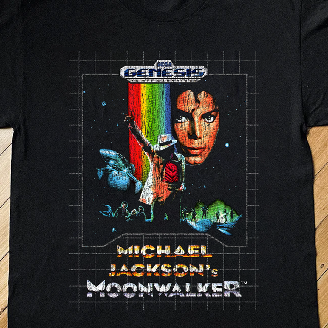 Michael Jackson’s Moonwalker Sega Genesis Graphic T-Shirt