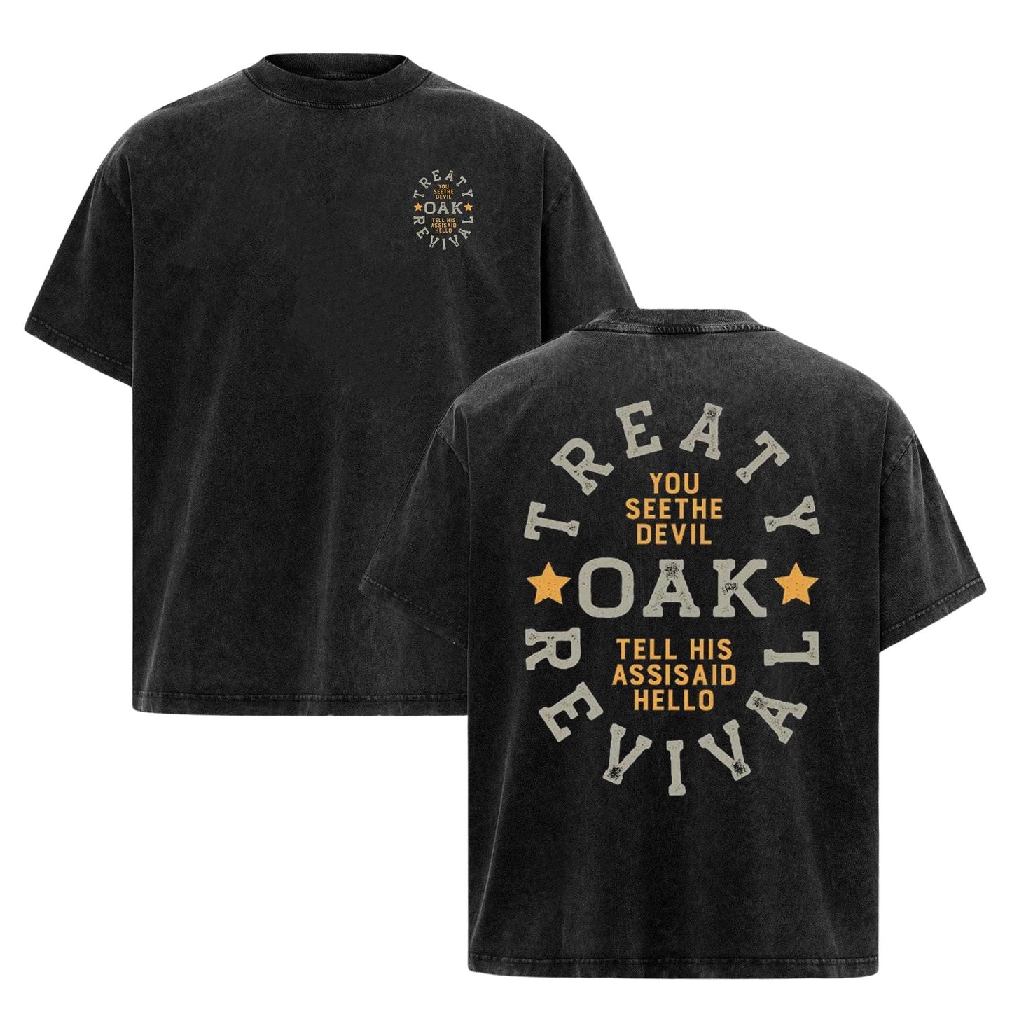 Treaty Oak Revival Retro Band Graphic T-Shirt