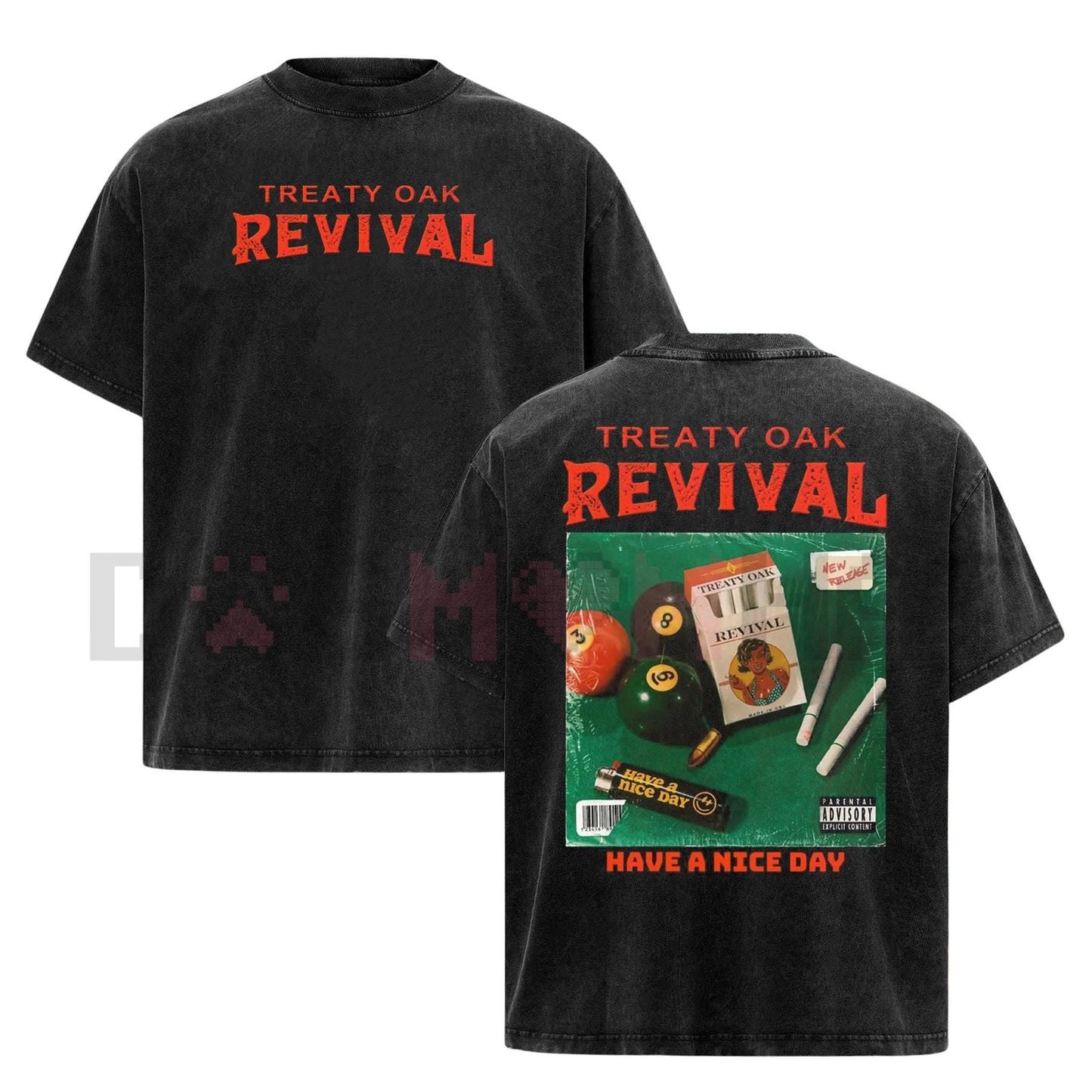 Treaty Oak Revival Retro Band Graphic T-Shirt