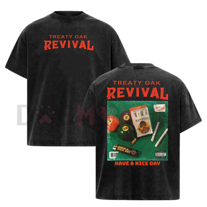 Treaty Oak Revival Retro Band Graphic T-Shirt