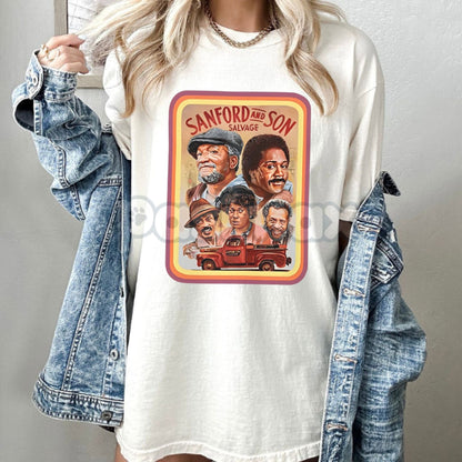 Sanford and Son Classic Duo Retro Graphic T-Shirt