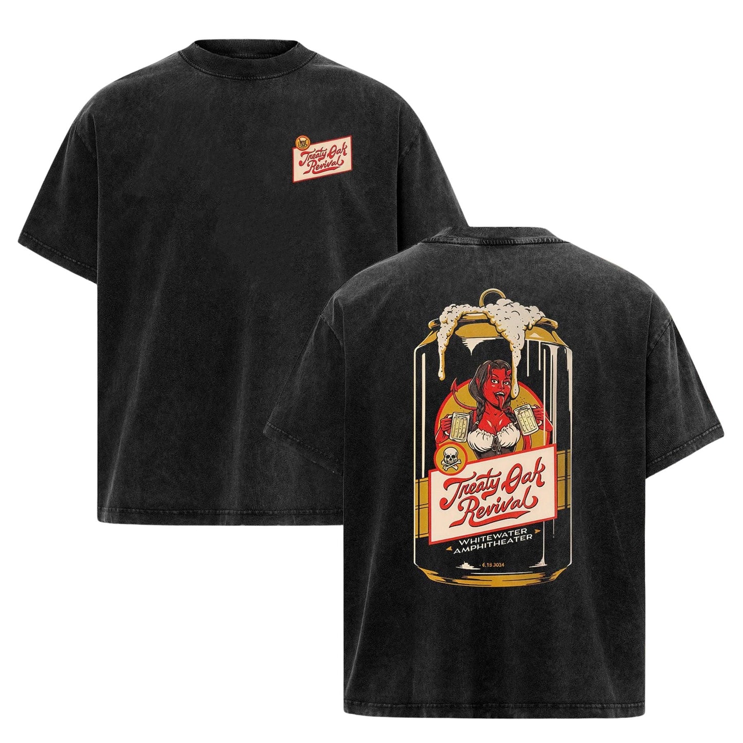 Treaty Oak Revival Retro Band Graphic T-Shirt