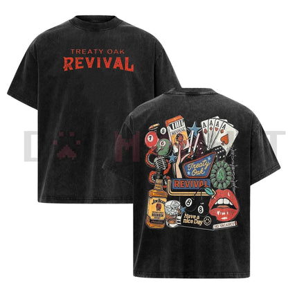Treaty Oak Revival Retro Band Graphic T-Shirt
