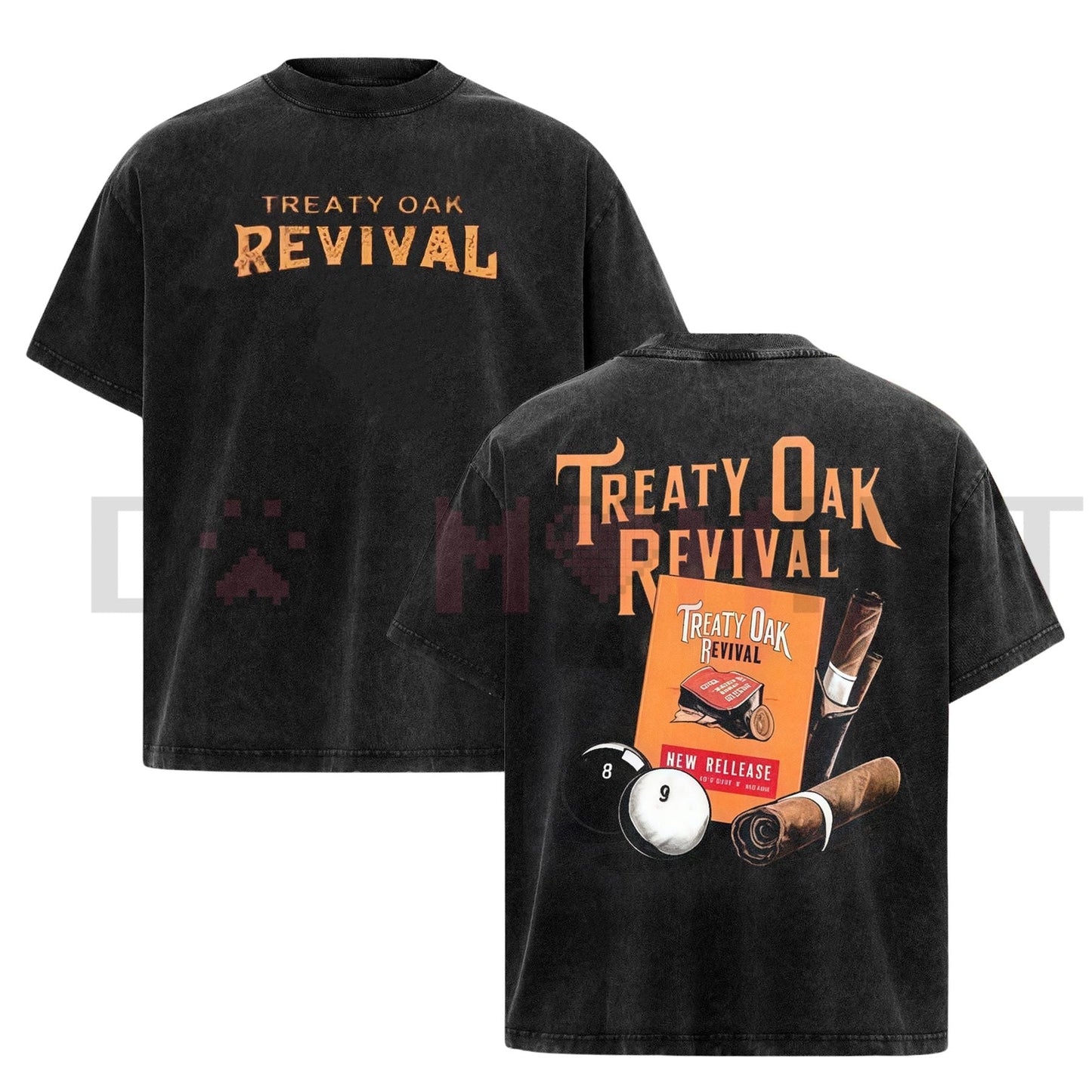 Treaty Oak Revival Retro Band Graphic T-Shirt