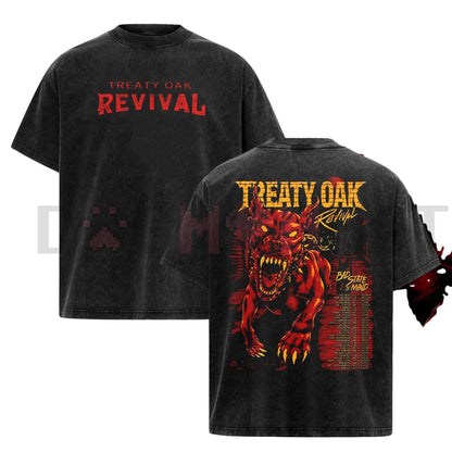 Treaty Oak Revival Retro Band Graphic T-Shirt
