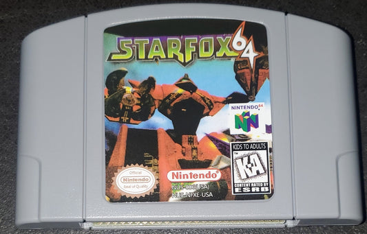 StarFox 64 N64 Nintendo 64 Video Game Cartridge 1997