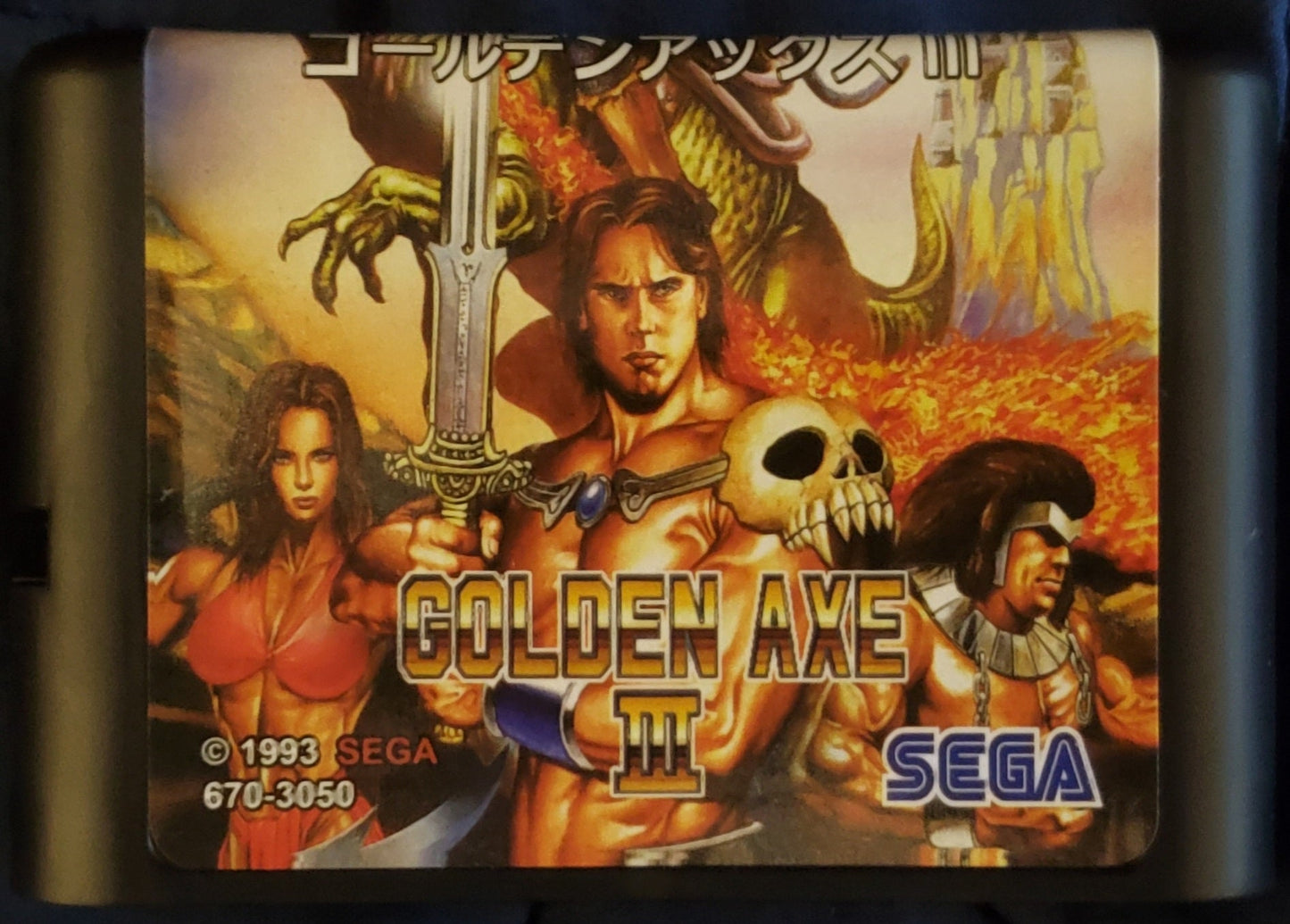 Sega Genesis Mega Drive Video Game Cartridges