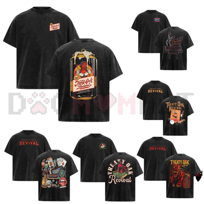 Treaty Oak Revival Retro Band Graphic T-Shirt